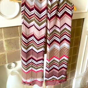 GAP long colourful scarf